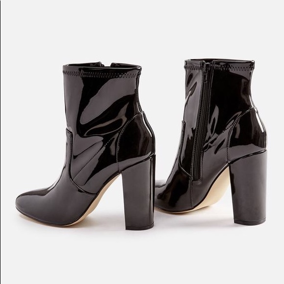 Rosanna Bootie — black patent - Picture 1 of 6